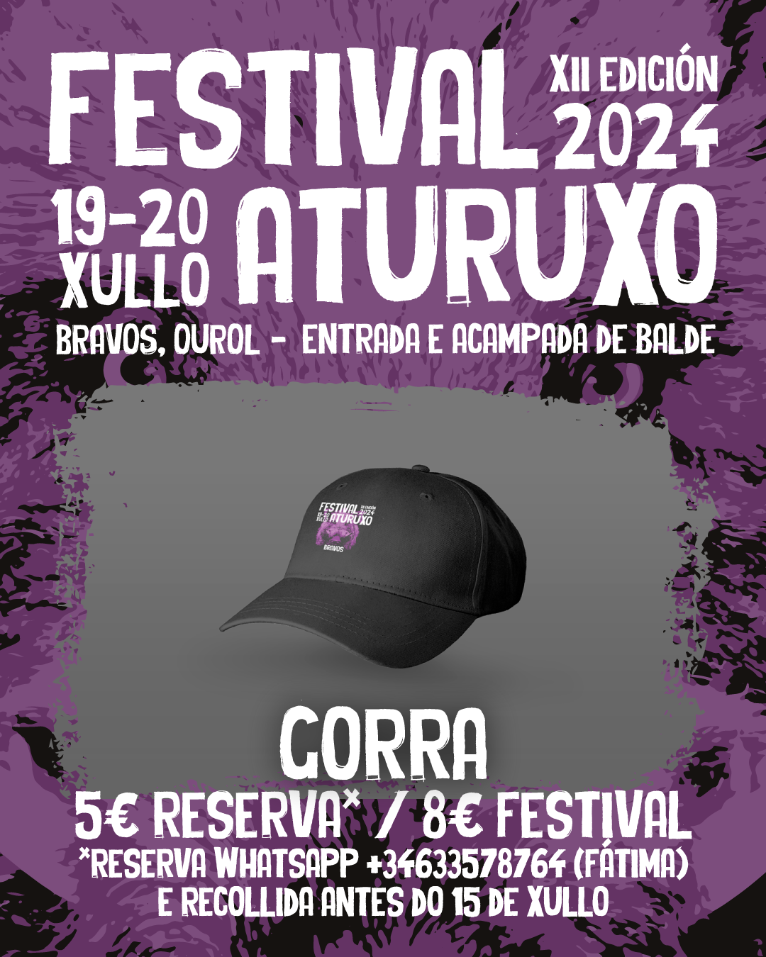 Bolsa - Merchan - Festival Aturuxo 2024 - XII Edición