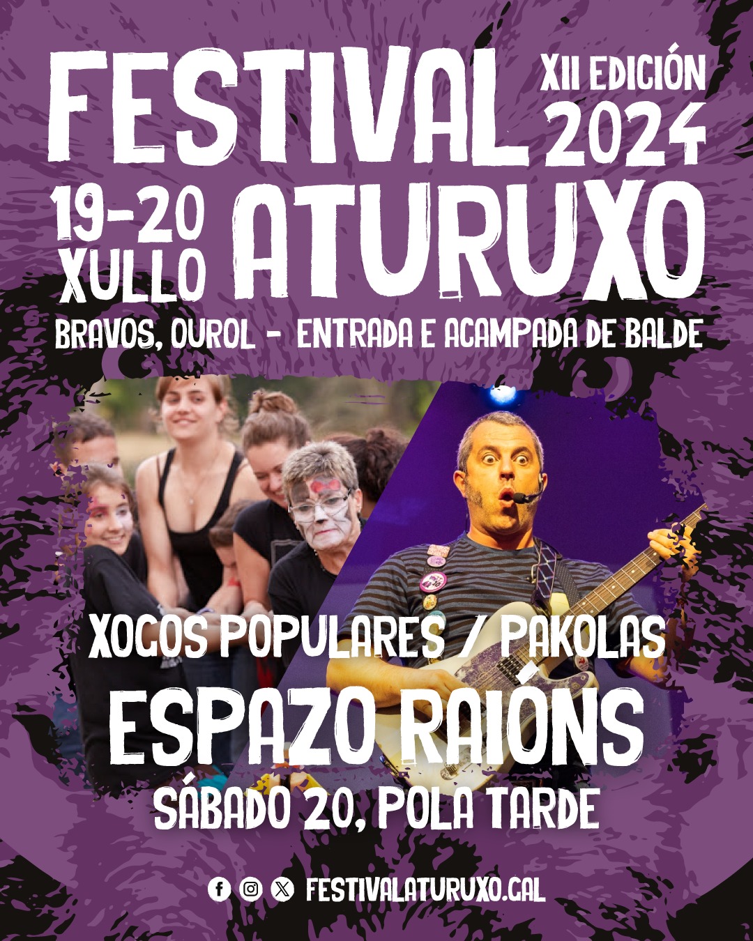 Nova zona: Espazo Raións - Festival Aturuxo 2024 - XII Edición