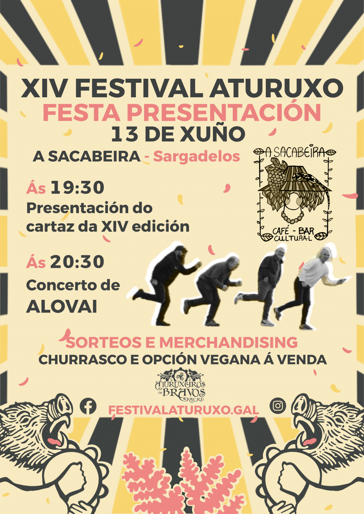 Festa Presentación Festival Aturuxo 2026 - XIV Edición - A Sacabeira