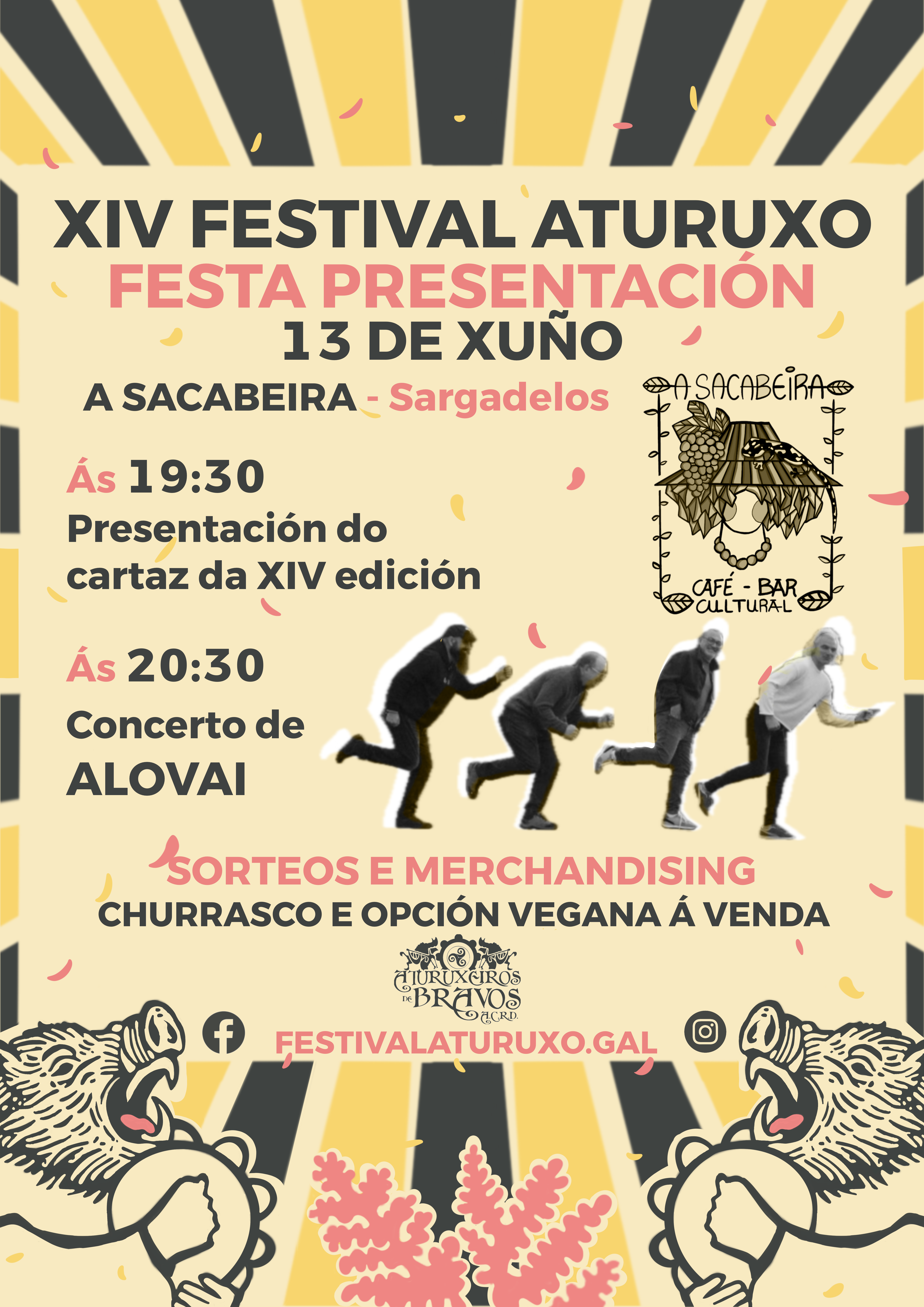 Festa Presentación Festival Aturuxo 2026 - XIV Edición - A Sacabeira